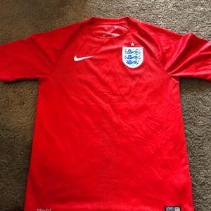 England World Cup soccer jersey
